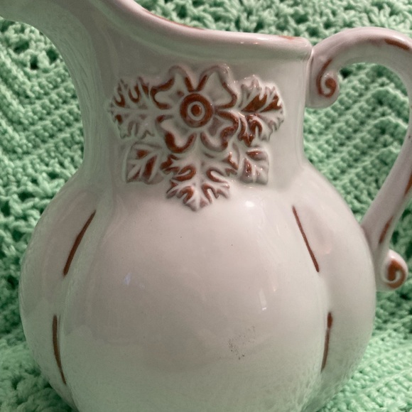 Bella Casa By Gantz Pumpkin Shape Water Pitcher - Picture 3 of 7